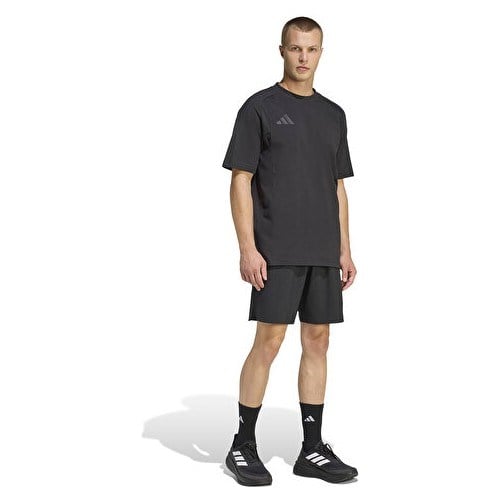 Adidas Tt Tee Erkek Futbol Tişörtü JM5543 Siyah