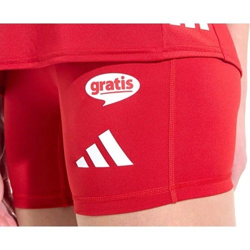 Adidas Türkiye Voleybol Milli Takimi Tayti Türkiye Kadın Voleybol Milli Takım Taytı KM7479 Kırmızı