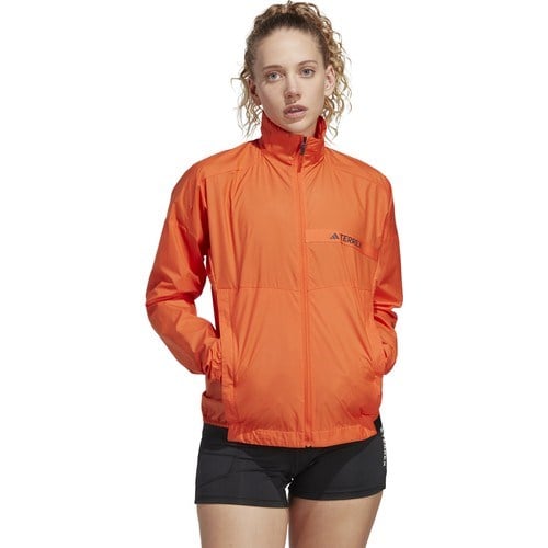 Adidas Turuncu Kadın Ceket HZ4237 W mt Wind Jacke