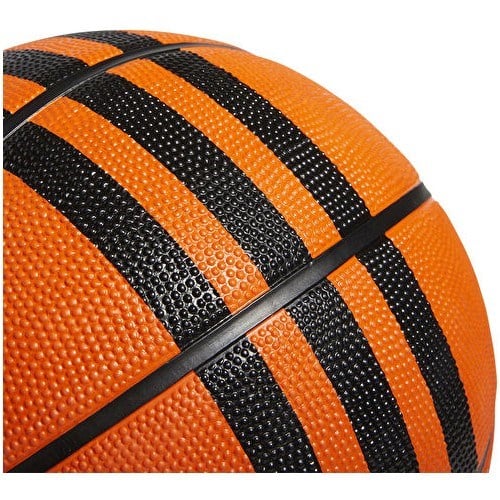 adidas Unisex 3S Rubber X3 Basketbol Topu Turuncu Yumuşak ve Dayanıklı Kauçuk Malzemeden