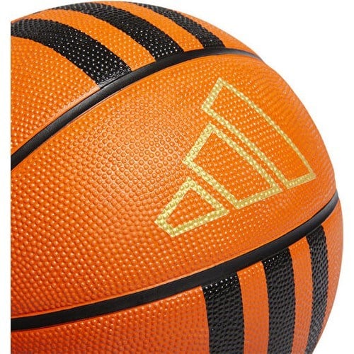 adidas Unisex 3S Rubber X3 Basketbol Topu Turuncu Yumuşak ve Dayanıklı Kauçuk Malzemeden