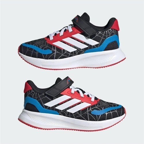 adidas Unisex Çocuk  Siyah  Koşu Ayakkabısı RUNFALCON SPIDER-MAN EL C JR5660
