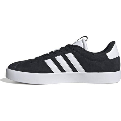 adidas Vl Court 3.0 Kadın Spor Ayakkabı Siyah Deri ve Kauçuk Taban ile Rahat Kullanım