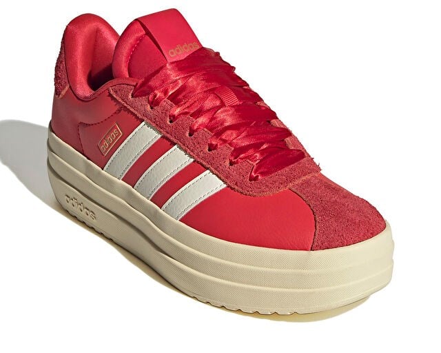 ADIDAS VL COURT BOLD Kadın Günlük Ayakkabı JQ5628 Kırmızı