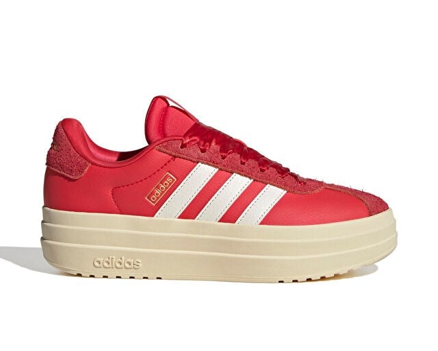 ADIDAS VL COURT BOLD Kadın Günlük Ayakkabı JQ5628 Kırmızı