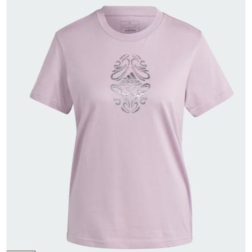 adidas  W Metallic Tee Kadın T-shirt IN6449