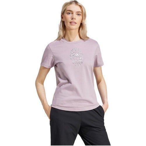 adidas  W Metallic Tee Kadın T-shirt IN6449