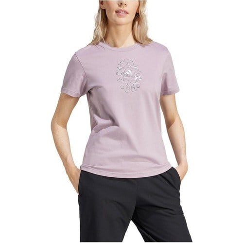adidas  W Metallic Tee Kadın T-shirt IN6449