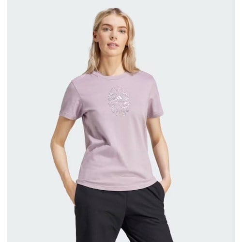 adidas  W Metallic Tee Kadın T-shirt IN6449