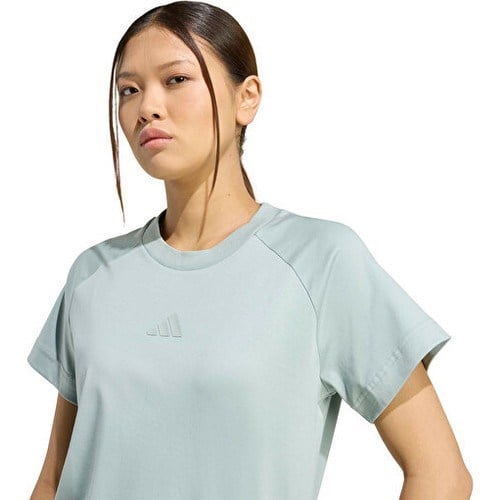 Adidas W Sl Reg T Kadın Günlük Tişört KC9820 Yeşil