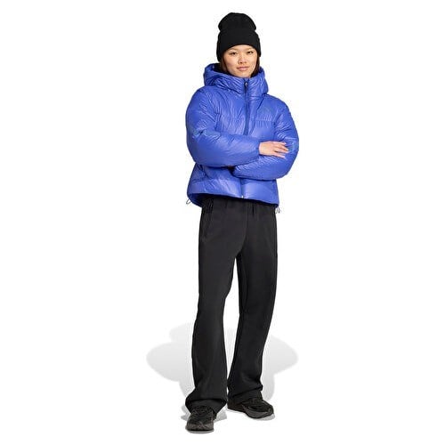 Adidas W Z.n.e. Puffer Kadın Outdoor Mont JW1517 Mavi
