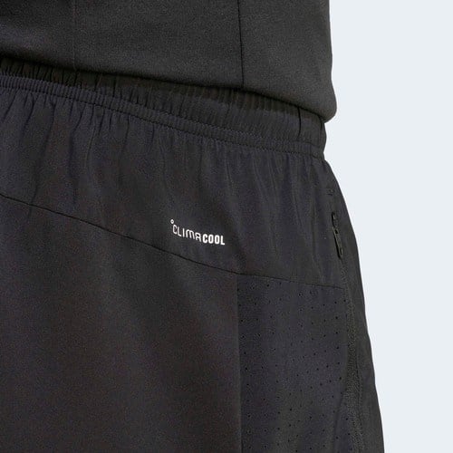 adidas Workout Essentials Base Dokuma Erkek Siyah Antrenman Şortu.-