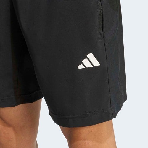 adidas Workout Essentials Base Dokuma Erkek Siyah Antrenman Şortu.-
