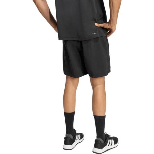 adidas Workout Essentials Base Dokuma Erkek Siyah Antrenman Şortu.-