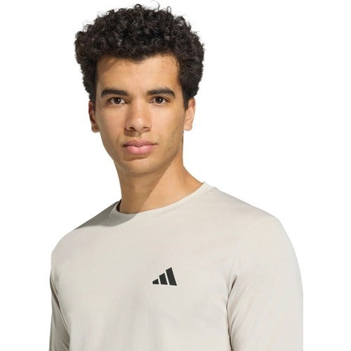 adidas Workout Essentials Base Erkek Bej Antrenman T-Shirt.-