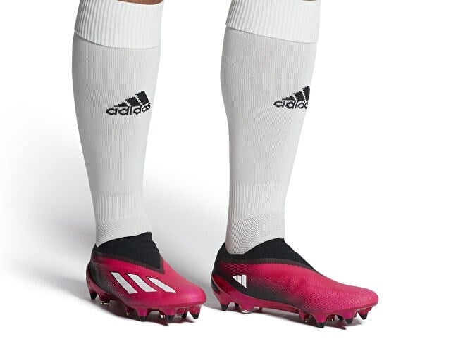 ADIDAS X SPEEDPORTAL+ SG Erkek Islak / Yumuşak Çim Zemin Kramponu GZ5114 Pembe