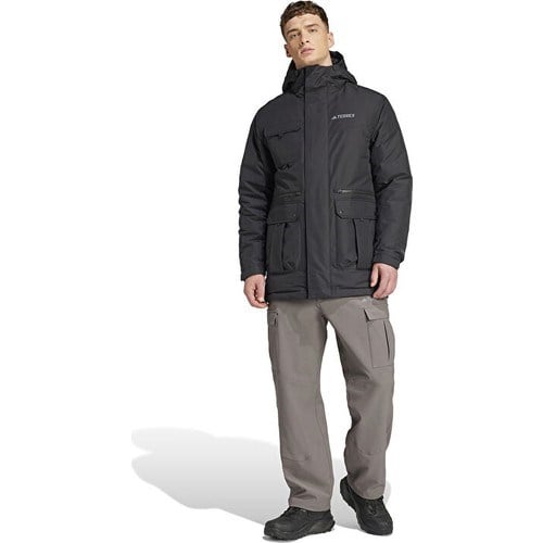 adidas Xpl Gd Parka Erkek Outdoor Montu IX7935 Siyah