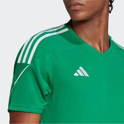Adidas Yeşil Erkek Tiro 23 League V Yaka Forma T-Shirt IC7477