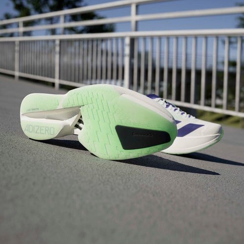 Adizero Adios Pro 4 Erkek Beyaz Koşu Ayakkabısı JR1656