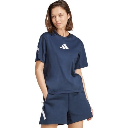 AJW7749 Adidas W Z.n.e. Tee Kadın T-Shirt Lacivert