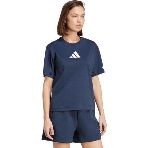 AJW7749 Adidas W Z.n.e. Tee Kadın T-Shirt Lacivert