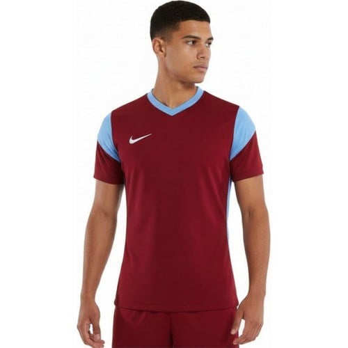 Bordo Nike Dri-Fıt Park Derby Iıı Jsy Ss Forma S Erkek Nefes Alabilir Kumaş ile Şık Tasarım