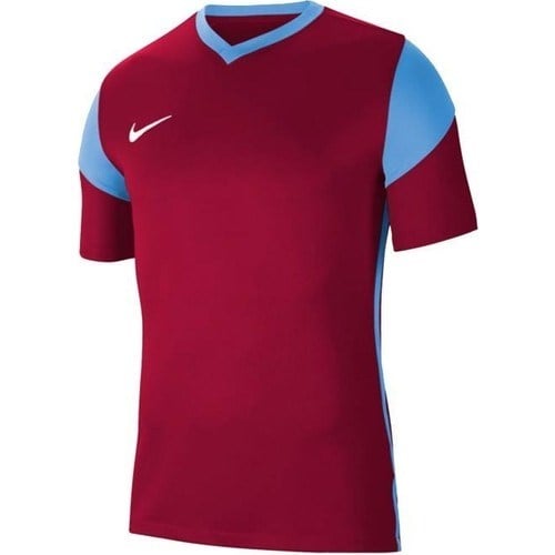 Bordo Nike Dri-Fıt Park Derby Iıı Jsy Ss Forma S Erkek Nefes Alabilir Kumaş ile Şık Tasarım