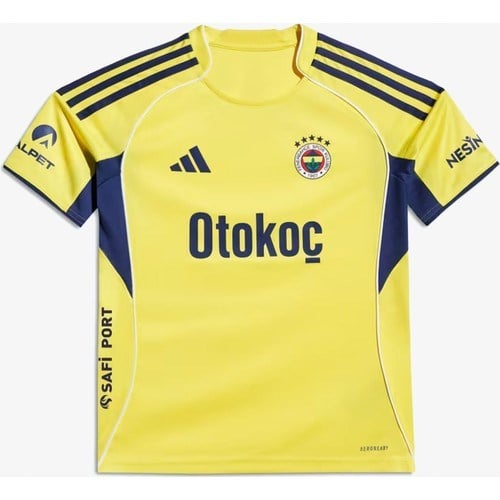 Fenerbahçe 2025/26 Sezon Sarı Jr Forma Çocuklar İçin Modern Tasarım ve Konforlu Kullanım