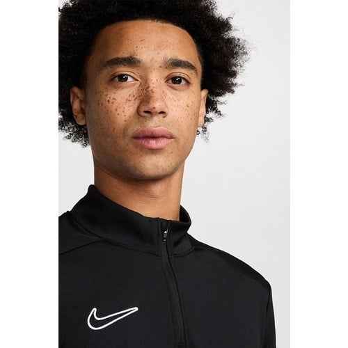 Karışık Nike Dri-Fit ACD25 Dril Top Br HJ3783-010 Siyah Erkek Futbol Antrenman Uzun Kollu Tişört