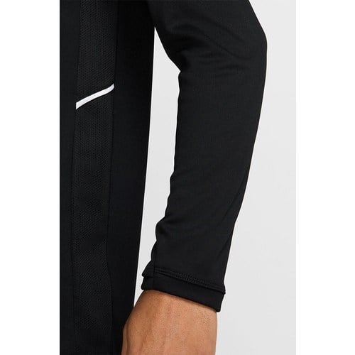 Karışık Nike Dri-Fit ACD25 Dril Top Br HJ3783-010 Siyah Erkek Futbol Antrenman Uzun Kollu Tişört