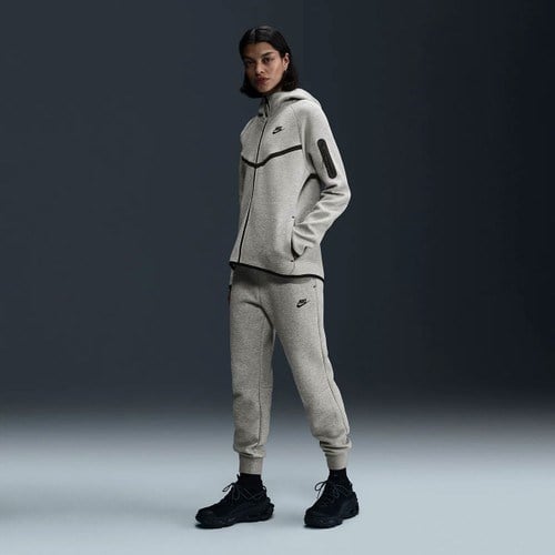 Markali Nike Sportswear Tech Fleece Gri Kadın Eşofman Altı HV6779-063