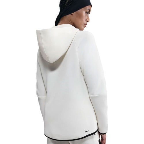 Markali Nike Tech Fleece Windrunner Hoodie Beyaz Kadın Sweatshirt HV6747-133