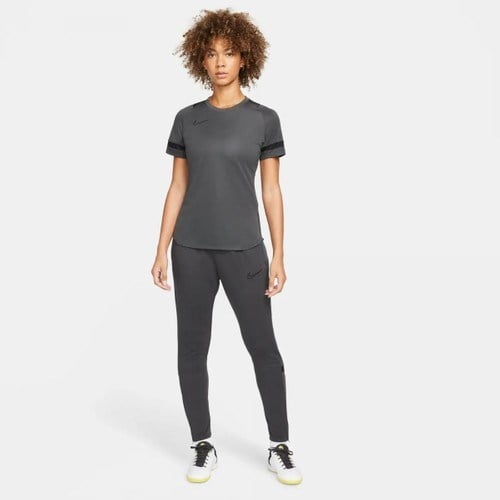 Nike Academy 21 Dri Fit Kadın Siyah Yuvarlak Yaka Tişört