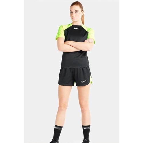 Nike Academy Pro DH9252-010 Siyah Açık Yeşil Kadın Şortu