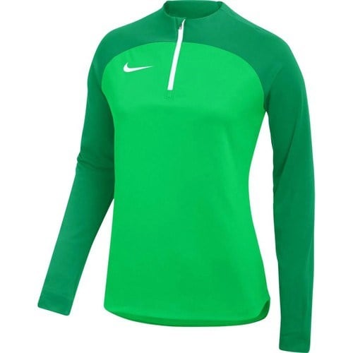 Nike Academy Pro Dri Fit Half Zip Kadın Yeşil Dik Yaka Sweatshirt