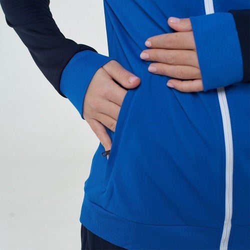 Nike Academy Pro Dri Fit Kadın Lacivert Dik Yaka Ceket