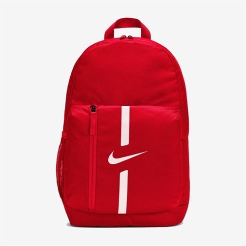 Nike Acdmy Team Kırmızı Sırt Çantası DA2571-657 Orta Boy Çok Amaçlı Kullanım İçin