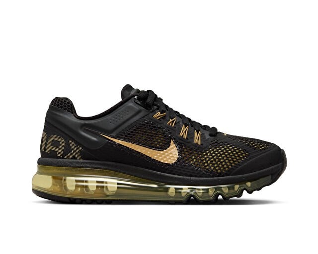 NIKE AIR MAX 2013 Genç Günlük Ayakkabı 555426-005 Siyah