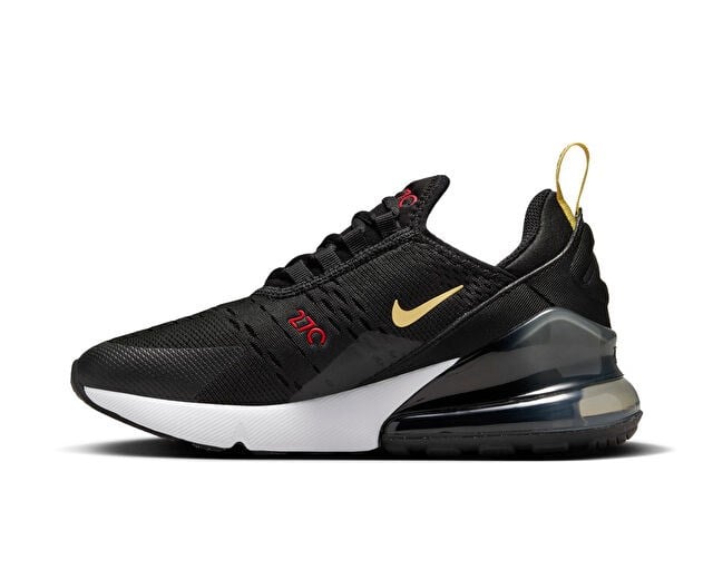 NIKE AIR MAX 270 GS Genç Günlük Ayakkabı HF9091-001 Siyah