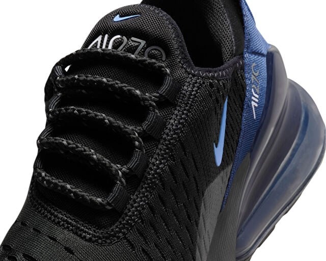 NIKE AIR MAX 270 GS Genç Günlük Ayakkabı HQ3811-001 Siyah