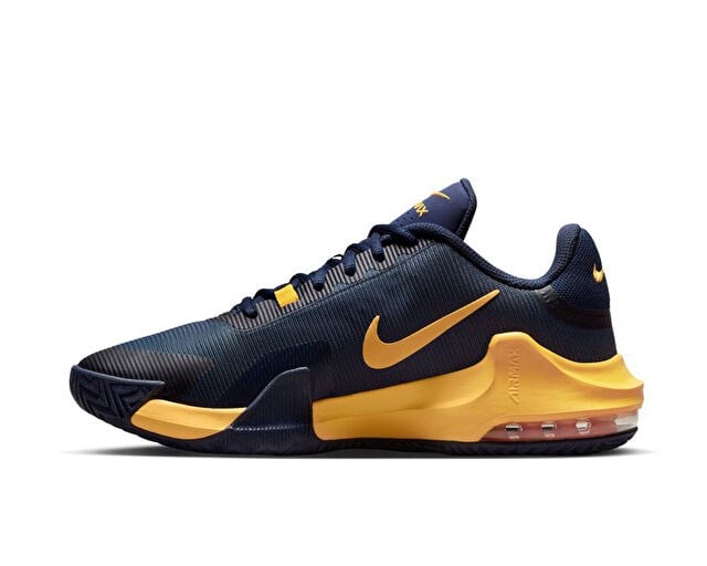 NIKE AIR MAX IMPACT 4 Unisex Basketbol Ayakkabısı DM1124-401 Lacivert