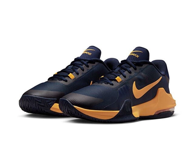 NIKE AIR MAX IMPACT 4 Unisex Basketbol Ayakkabısı DM1124-401 Lacivert