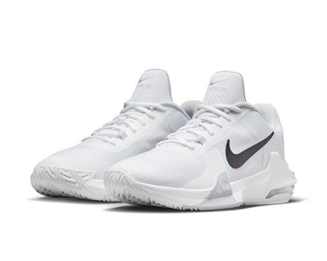 NIKE AIR MAX IMPACT 4 Unisex Basketbol Ayakkabısı DM1124-100 Beyaz