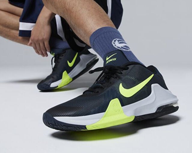 NIKE AIR MAX IMPACT 4 Unisex Basketbol Ayakkabısı DM1124-006 Siyah