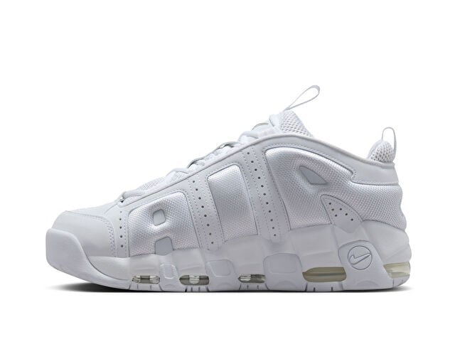 NIKE AIR MORE UPTEMPO LOW Unisex Basketbol Ayakkabısı FZ3055-100 Beyaz