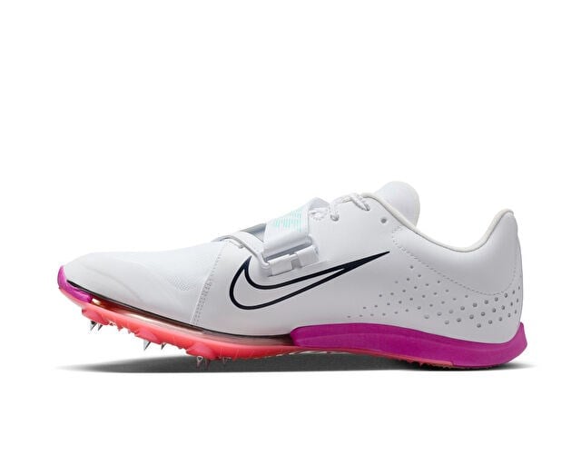 NIKE AIR ZOOM LJ ELITE Erkek Atletizm Çivili Koşu Ayakkabısı FZ9326-101 Beyaz