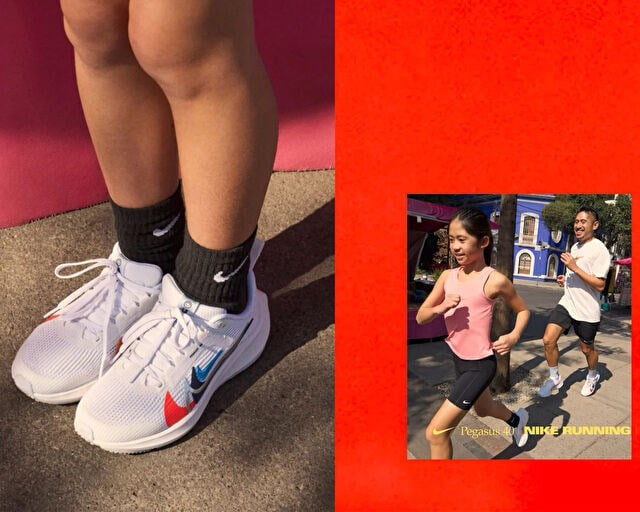 NIKE AIR ZOOM PEGASUS 40 PR Genç Koşu Ayakkabısı FB8866-100 Beyaz