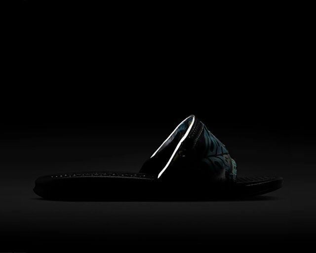 NIKE BENASSI JDI FANNY PACK PRINT Unisex Terlik CJ2967-300 Çok Renkli