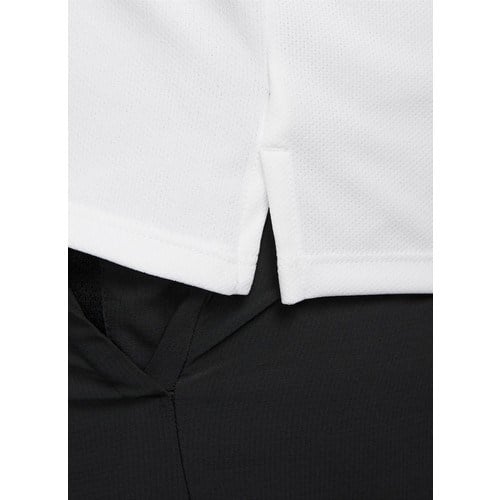 Nike Bisiklet Yaka Düz Beyaz Erkek T-Shirt DV9315-100 M Nk Df Uv Mıler Ss