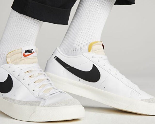 NIKE BLAZER LOW '77 VNTG Unisex Günlük Ayakkabı DA6364-101 Beyaz